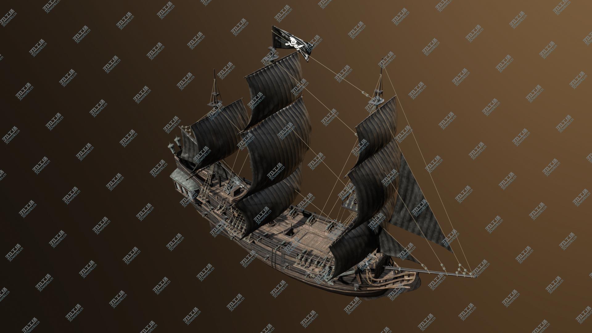 images/goods_img/20210313/3D Galleon Black Pearl Pirate Ship/5.jpg